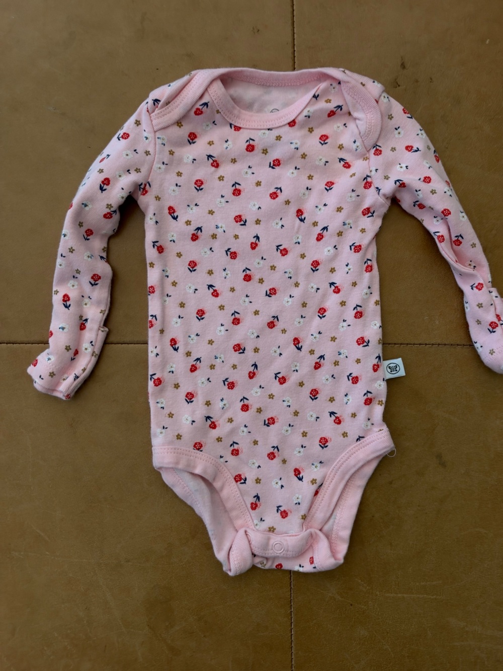 Honest Organic Cotton Onesie 0-3M